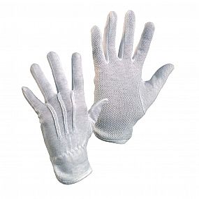 Textilní rukavice s PVC terčíky MAWA
