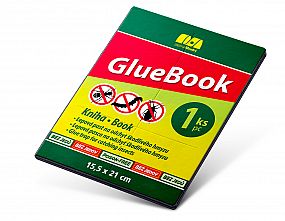 Lapač-kniha na lezoucí hmyz gluebook