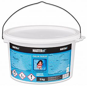 Chlor tablety MASTERsil kbelík, 5kg (tabl.200g)