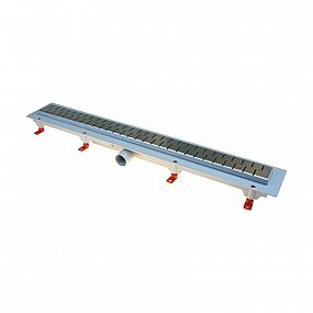Podlahový lineární žlab 650mm medium mat