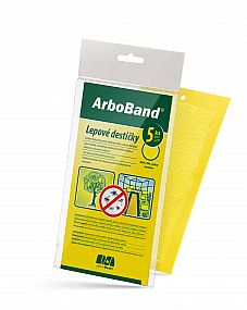 Lepové desky arboband žluté 5 ks/bal.