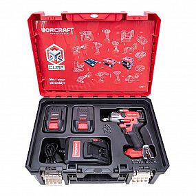 Aku utahovák Worcraft XCUBE006 ShareSYS Toolbox, 4,0Ah, 20V