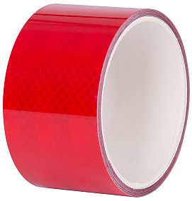 Páska reflexní extra viditelná 2m, 50mm, červená