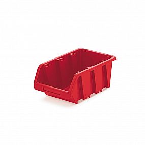 Plastový úložný box TRUCK 115x80x60mm, červený