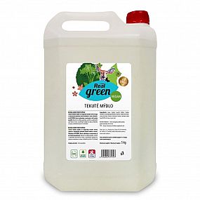 Tekuté mýdlo Real green EKO, 5kg