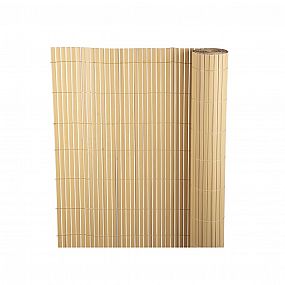 Umělý bambusový plot Ence PVC, UV, 1300g/m2, bambus
