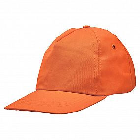 Kšiltovka LEO čepice baseball oranžová