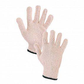 Textilní rukavice FLASH bílé