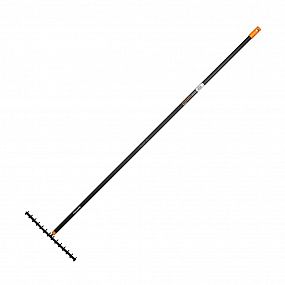 Hrábě univerzální Solid s násadou FISKARS 14 zubů, kov /1016036/FIS