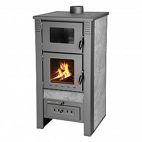 Kamna Pro TAURUS Ceramic, 12kW, 120mm, s troubou, šedá