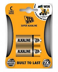 Alkalická baterie JBC R14/C, blistr 2ks