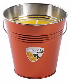 Svíčka Citronella Bucket CB163, 610g, vědro
