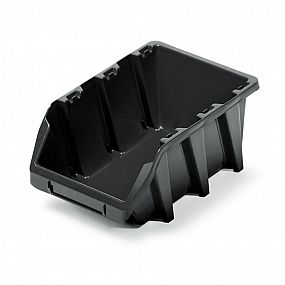 Plastový úložný box BINEER LONG 249x158x114mm, černý