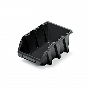 Plastový úložný box BINEER LONG 160x98x70mm, černý
