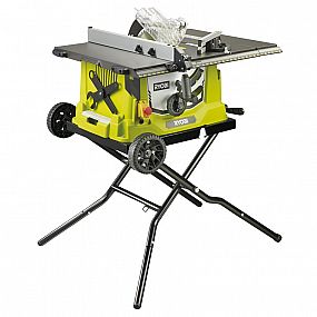 Elektrická stolní pila Ryobi RTS1800EF-G stojan s kolečky, 1800W, 254mm