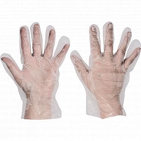 Jednorázové rukavice DUCK polyethylenové, 100ks