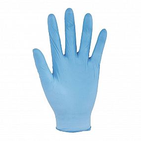 Jednorázové rukavice INFINITT TOUCH nepudrované, modré