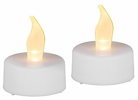 Čajová svíčka LED MagicHome bílá, 2ks