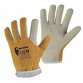 Kožené rukavice zimní URBI winter
