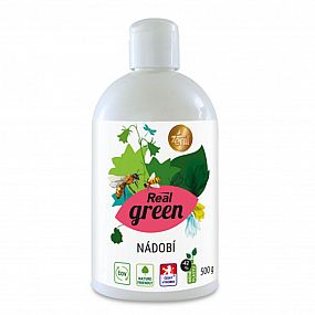 Mycí prostředek na nádobí Real green EKO, 500g