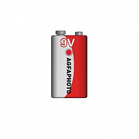 Zinková baterie 9V, AgfaPhoto 1ks shrink