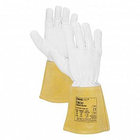 Svářečské rukavice Industrial Decio, celokožené, v. 10