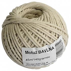 Motouz Cotton BallPac bavlna 45m, 70g