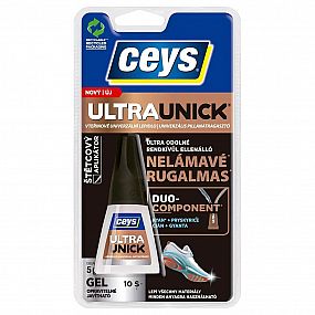 Vteřinové lepidlo ULTRAUNICK GEL CEYS 5g štětec /48504270/