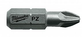Bity Milwaukee PZ 3, 25mm, sada 25ks