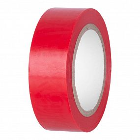 Páska izolační červená E180RED, 19mm, 10m, PVC