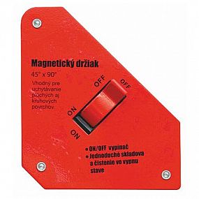Držák úhlový magnetický 95x95x25mm/12kg