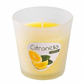 Svíčka Citronella TL09-144-4, pohár