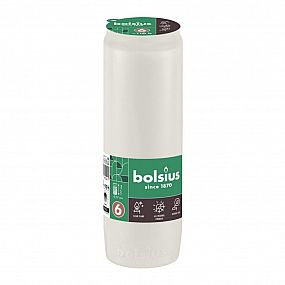 Náplň Bolsius olej do kahance, 110h, 342g, 57x177mm, bílá