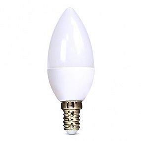 LED žárovka, svíčka, 8W, E14, 4000K, 720lm